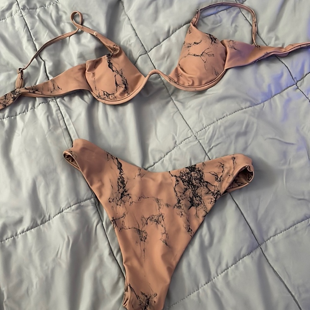 Brown bikini